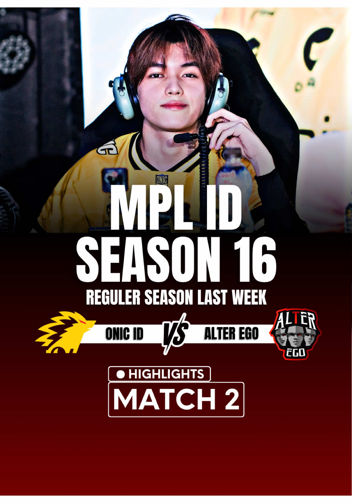 Highlights • MPL ID S16 || ONIC VS ALTER EGO - GAME 2 #onicesport #alterego #MLBB9TH #MLBB #fyp 