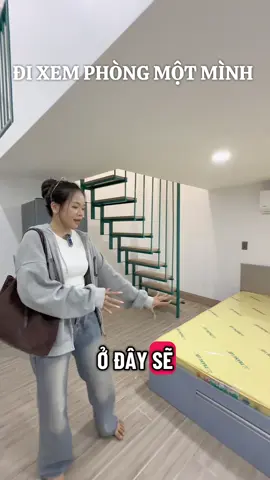 1 mình đi xem căn Duplex 2 ko gian ngủ full nội thất ngay Gò Vấp #phongtrogovap #phongtroquan12 #canhodichvu #vlu #iuh 