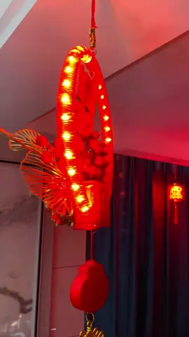Vòng hoa trang trí Tết có đèn Led #tet2026 #xuan2026 #vonghoatrangtritet 