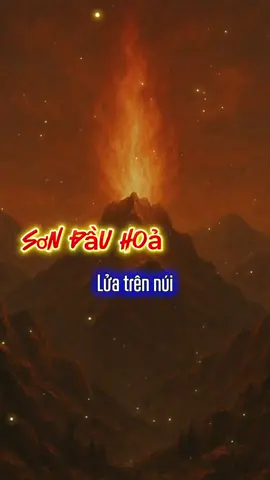 Sơn Đầu Hoả - Lửa Trên Núi. #phongthuy #nguhanh #menhhoa #sondauhoa 
