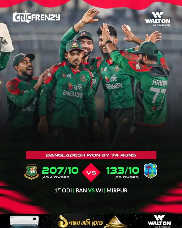 জয় দিয়ে সিরিজ শুরু বাংলাদেশের! #BANvWI #BangladeshCricket #foryoupage #fypシ #BangladeshCricket @ICC @TikTok Bangladesh @TikTok @For You @TikTok for Business 