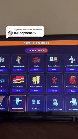 Replying to @imbored this is the new update in steal a brainrot 🎃 🧙#laspookygrande #roblox #stealabrainrot #brainrot #halloweenupdate 