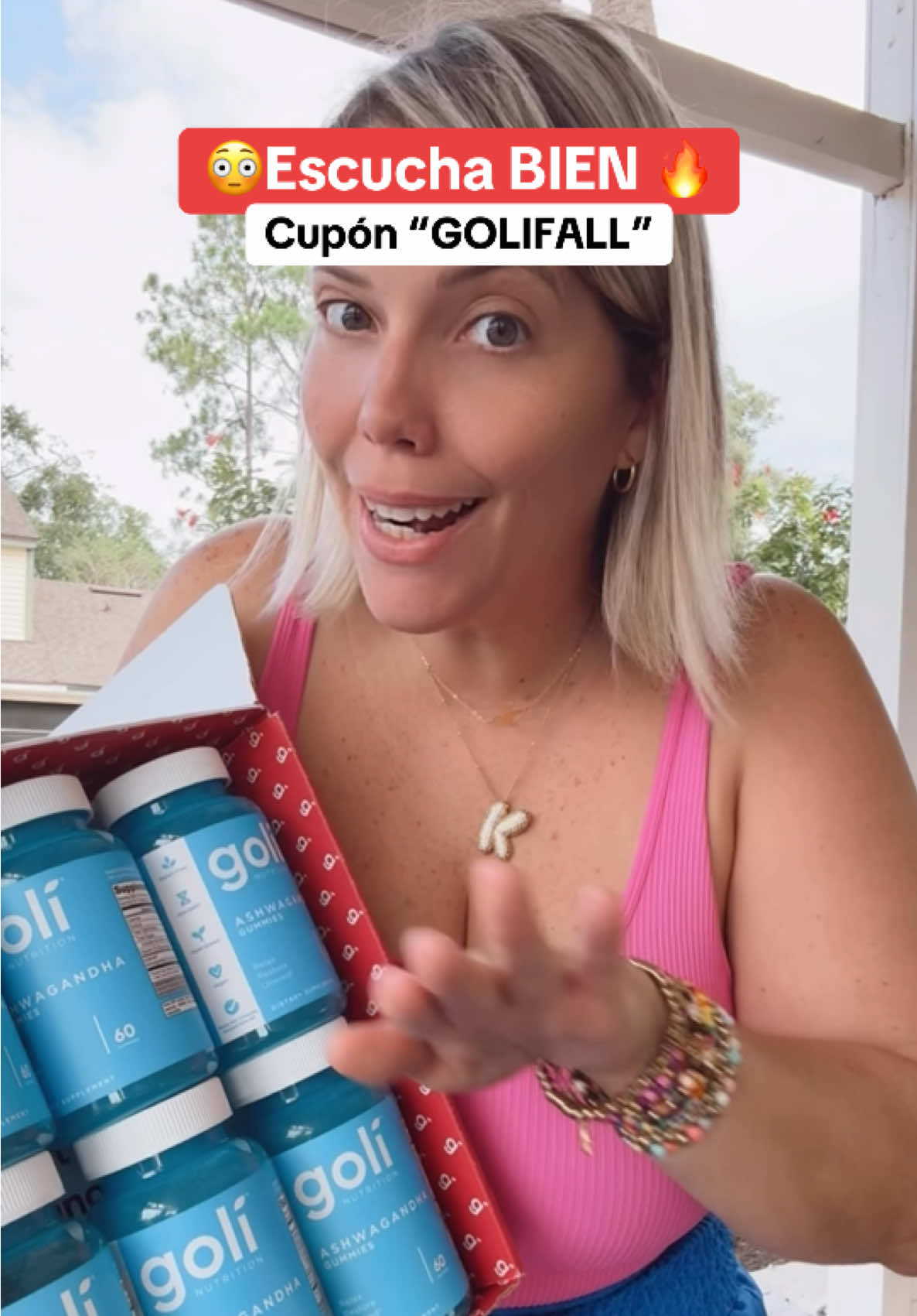 Goli Ashwagandha ✨💙 @Goli® Nutrition  * Disclaimer: El precio mostrado es el vigente al momento de la grabación y puede cambiar. Las promociones pueden tener restricciones o disponibilidad limitada. #golinutrition #tiktokshopcybermonday #tiktokshopblackfriday #tiktokshopfalldealsforyou   #viralontiktokshop 