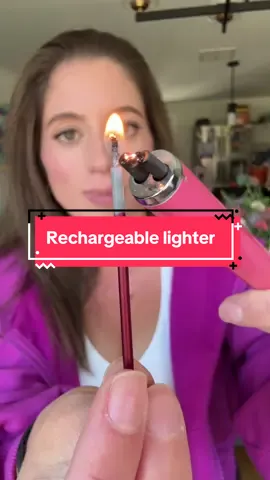 The last lighter I’ll ever need to buy. No lighter fluid required, just recharge it and reuse it. #tiktokshopcreatorpicks #homeessentials 