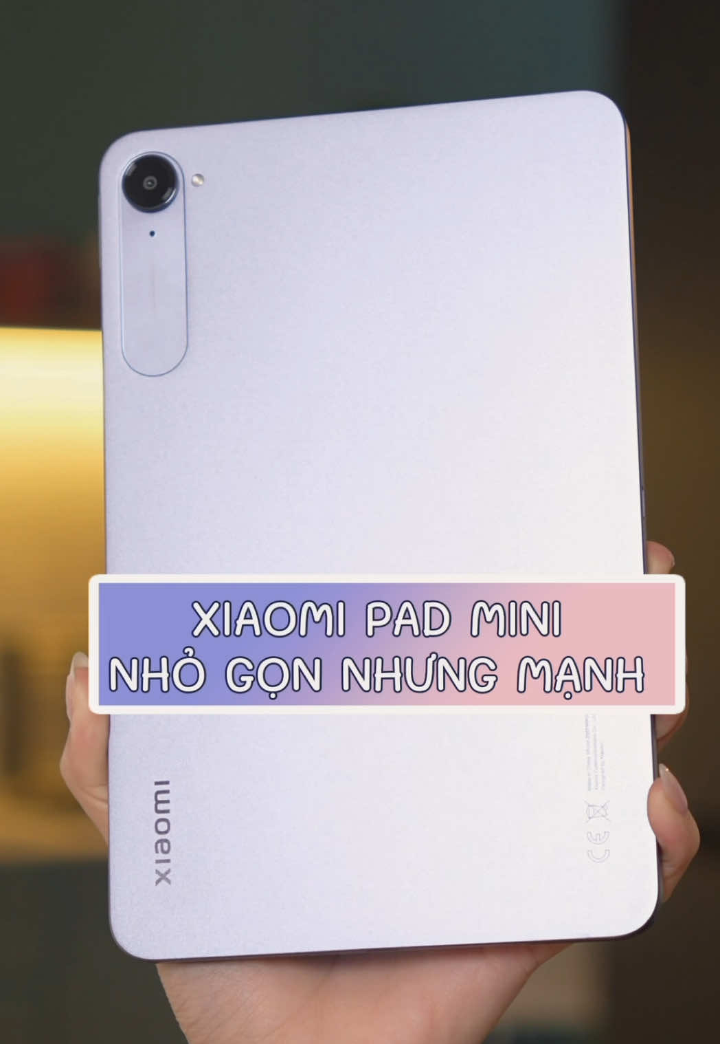 Trên tay Xiaomi Pad Mini chiếc tablet nhỏ gọn nhưng rất mạnh #LearnOnTikTok #thanhcongnghe #xiaomi 