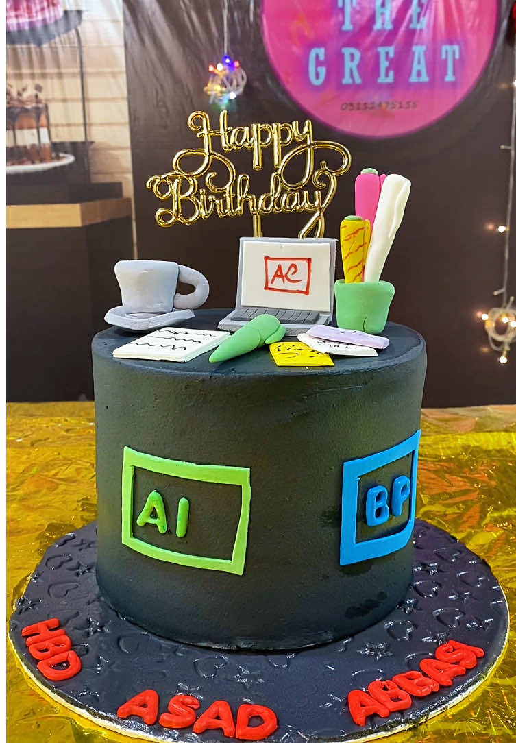 Cakethegreat.pk We make customized cakes for your every event🎂. For order	--> 03112475155 Instagram cakethegreat #cakethegreat #cakes #onlinecakes#layerscake #lahorecake                              