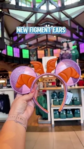 Nuevas Orejas de Figment 💜🧡  #disneymerch #disneyparks #figment #disneysprings #epcot 