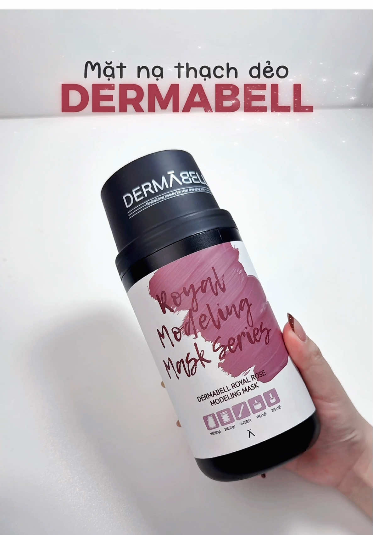 Trải nghiệm spa tại nhà với mặt nạ thạch dẻo DernaBell nha #dermabell #matnathach #matnadeo #skincare #goclamdep 