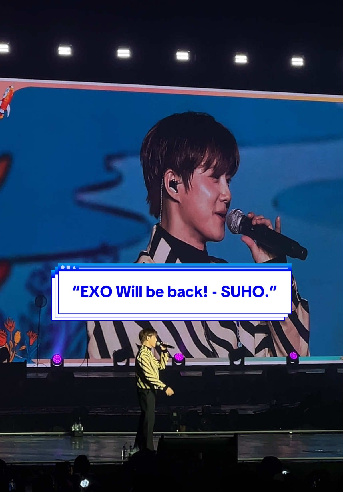 SIAPPP BANG! Leader yang bilang mari kita tungguin! 🫡 🎉#suho #exo #exocomeback #exol