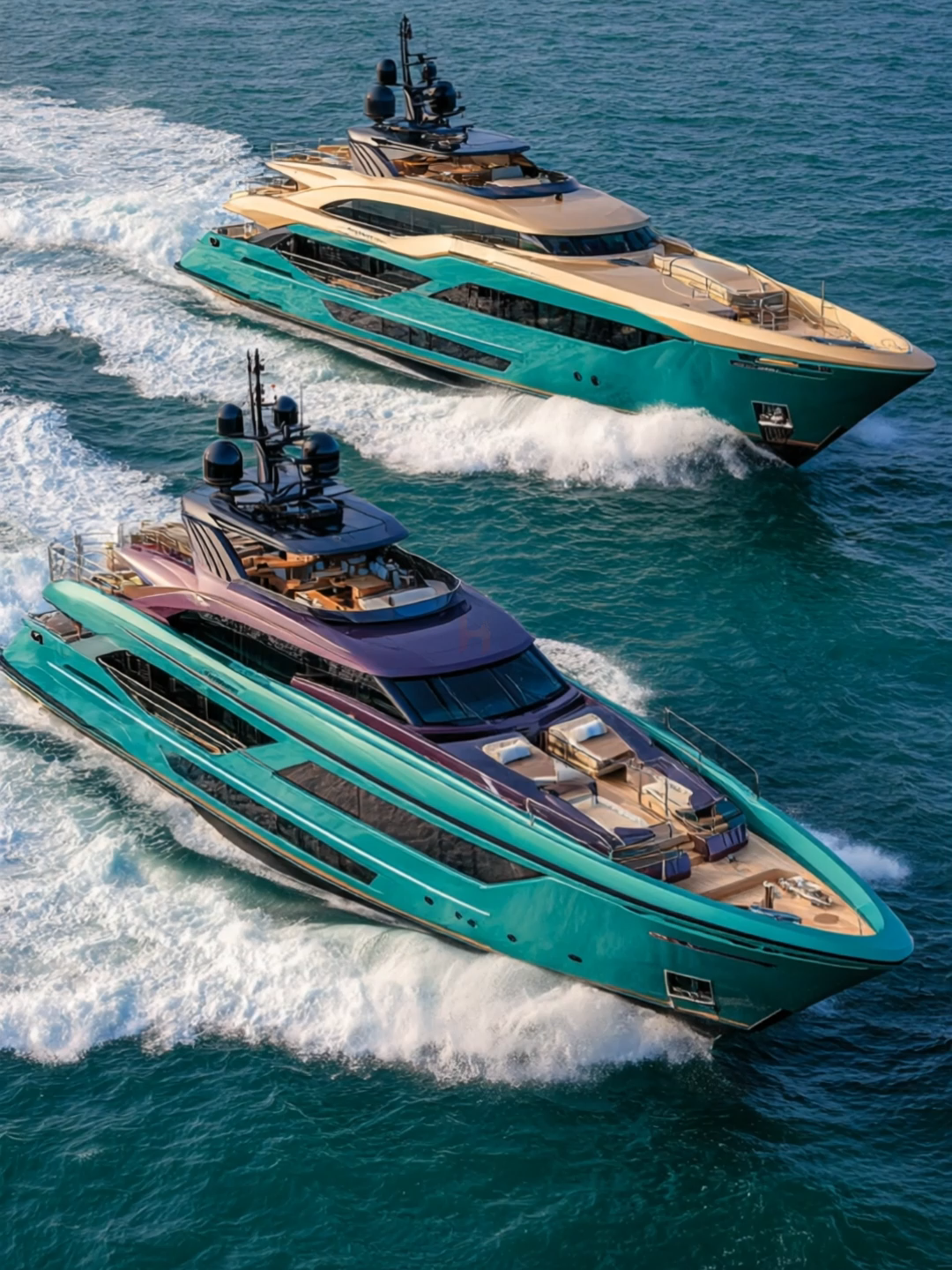 Yacht racing epic moment 🤯😲 #luxury #USA #yacht #boat