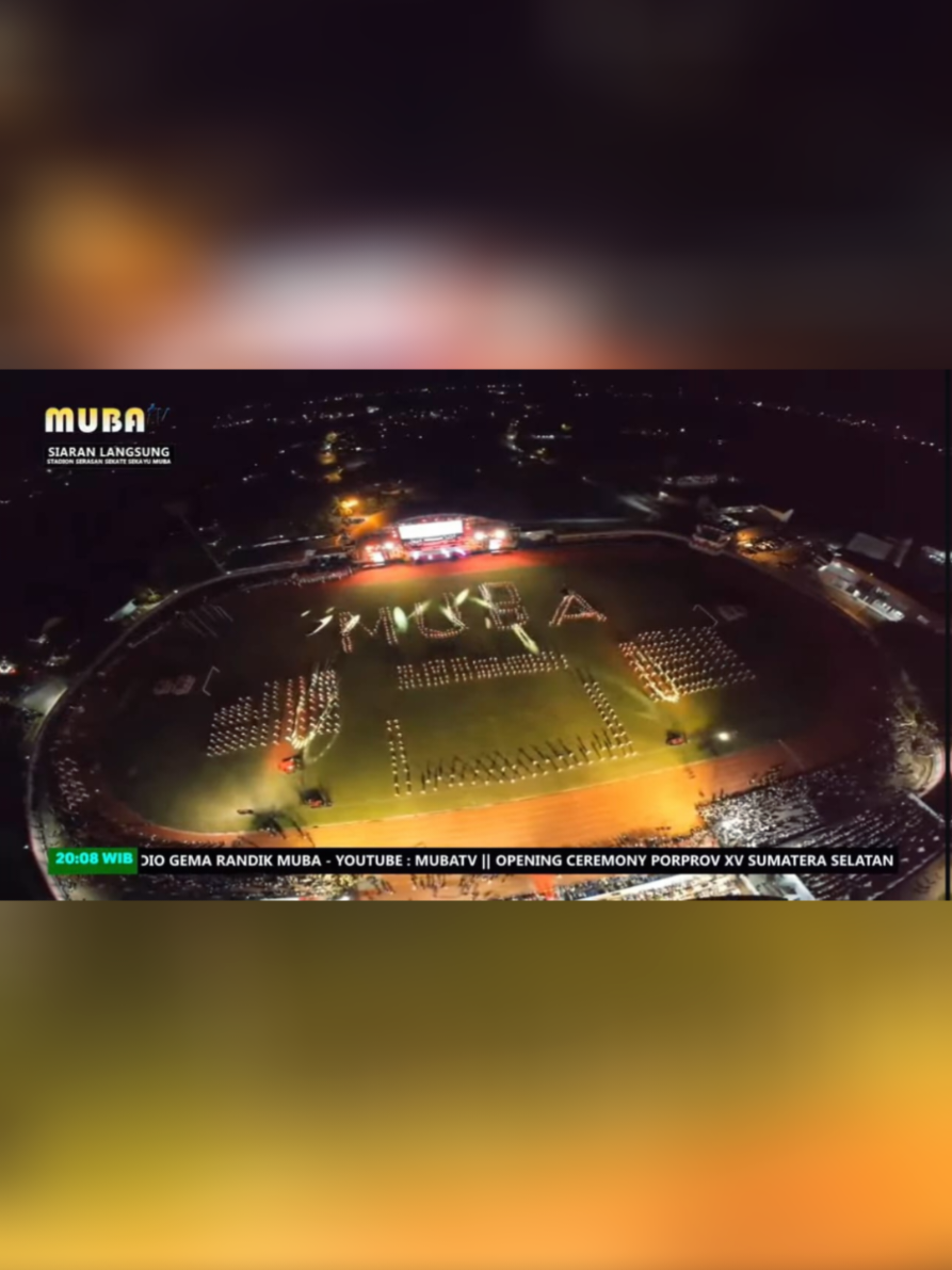 Opening Porprov 2025 di Musi Banyuasin.  #porprov2025 #sports #muba #sekayu #juara 