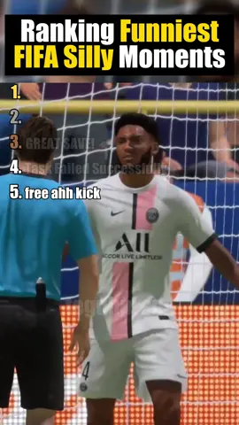 Ranking FUNNIEST FIFA Silly Moments Ever #fifa #eagames #football #shorts