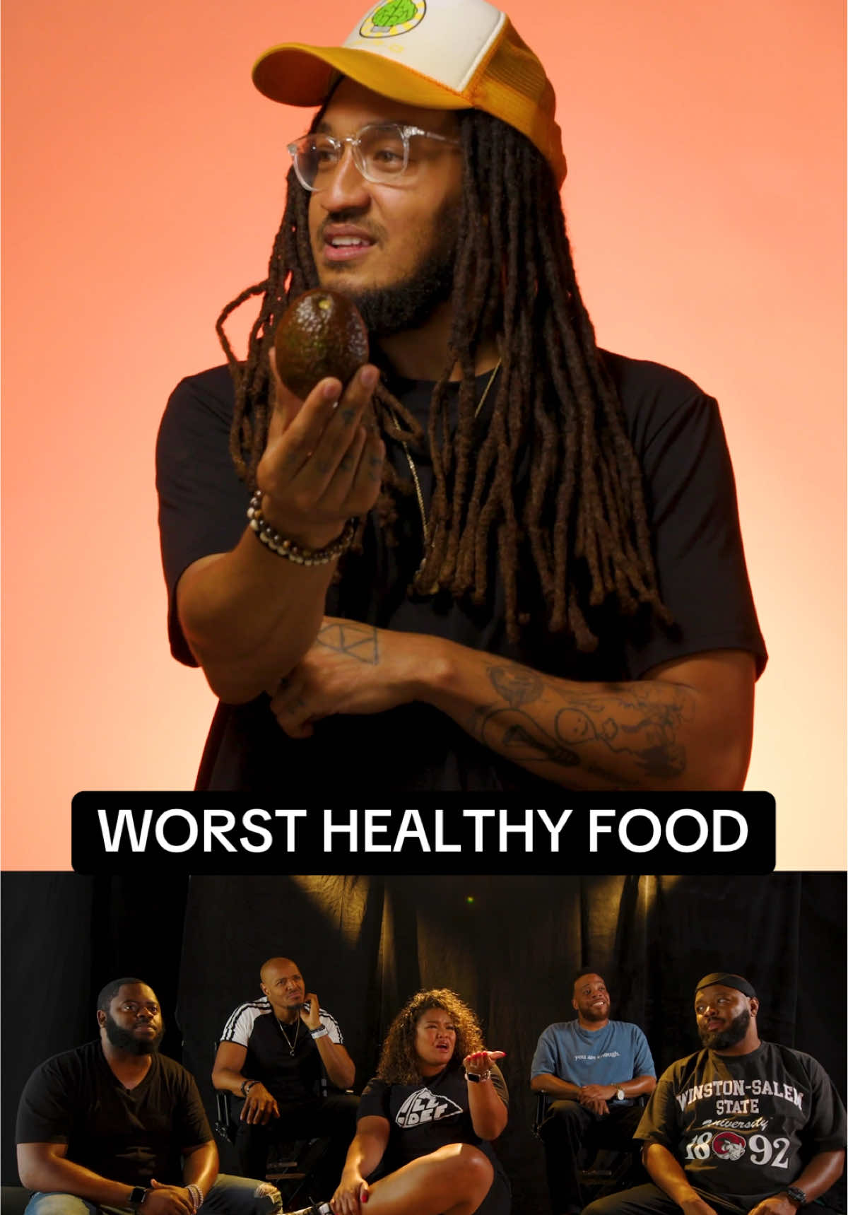 If you have to dress it up, does it count?🤔🤣 Watch the #SquADD debate the Worst Healthy Food in a new episode of #WorstTaste on the #AlIDef YouTube!🥑🫛