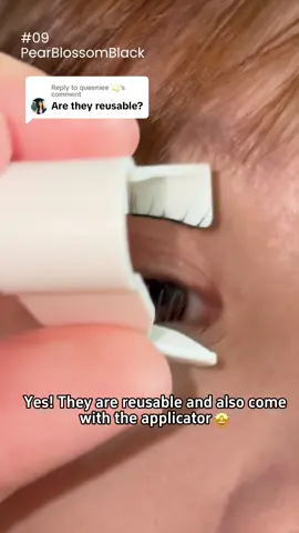 Replying to @queeniee 💫 Yep! They’re totally reusable 💕 Just slide them off gently and pop them back in the case — like your favorite contacts 👀✨ No glue, no mess, just glam every time! ❗️Get your lashes now ❗️#magneticeyelashes #EasyGlam #NoGlueNoPain #BeautyHack #tiktokmademebuyit #makeup #skincare #girlhacks #girl #Eyeliner #eyelashes #eyelashextensions #morningroutine #justagirl #skincaretips #beauty##magneticeyelashes#magneticeyelashes #beautyhacks #lashhacks #makeuptips #tiktokmademebuyit #naturallook #beautyhacks #naturallook#EasyLashes #MakeupHack #MagneticLashes #BeautyHack#EasyLashes#magneticlashesf#falselashesw##tiktokshopcreatorpicksl#lashestutorial#lashes#beauty #magneticeyelashes #glam #lashlift#TikTokShopRestock#NoGlueNeeded #MagneticLashes #LashGameStrong #NaturalBeauty #EffortlessGlam #WaterproofLashes #ByeGlue #LashHack#EasyGlam #LashGoals #NoGlueNoMess #EffortlessBeauty #QuickBeautyHacks  #MakeupSimplified #InstantGlam #TikTokBeauty#MagneticLashes#TikTokShopRestock #lash #lashes #magneticlashes #TikTokshopfalldealsforyou#outdoorfun   xj