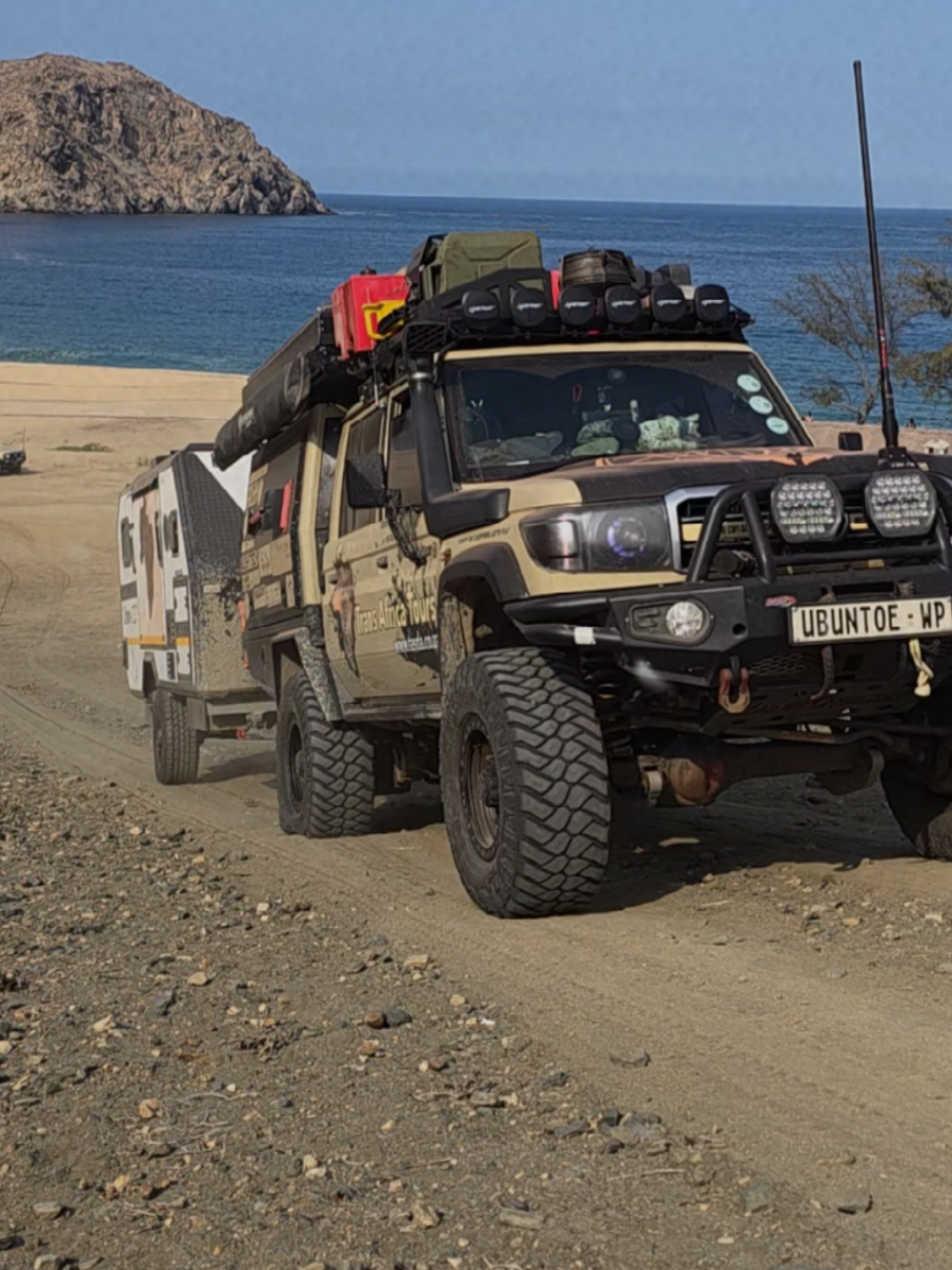 Up up and away. Low range 1st because sometimes easy does it. This was one moer of a steep climb. #angola #climb #transafricatours #tasafaris #trans_africa_tours 