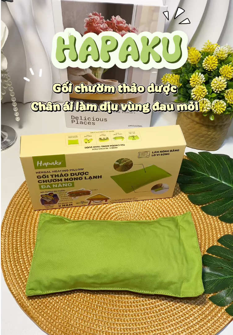 Trả lời @𝒸𝒽ℯ𝓃𝑔 🌻 Gối chườm thảo dược đa năng Hapaku chân ái cho ai ít vận động hay đau mỏi nè. #goichuomthaoduoc #goichuomthaoduochapaku #goichuomdanang #goichuomnong #hapaku 