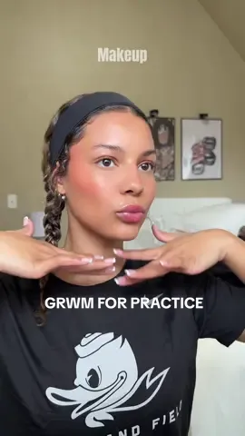GRWM for practice!! #fypシ #hair #makeup #grwm #grwmmakeup @Pixi Beauty blush