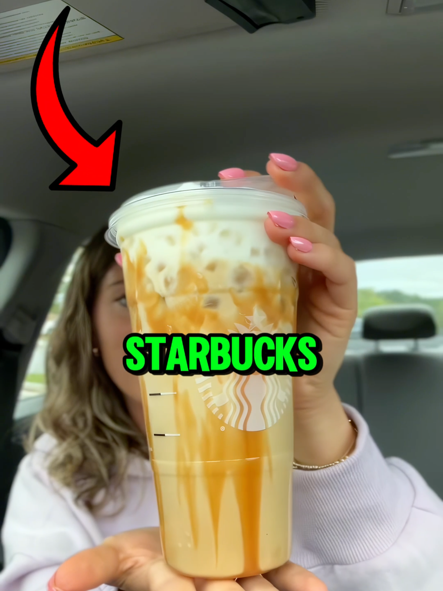 Starbucks SECRET Trick 😰🤫 #foodfacts #randomfacts