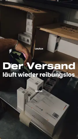 Der Versand läuft wieder reibungslos #lautux #putzen #smartcleaning #nextgencleaning #turbotasticpro2