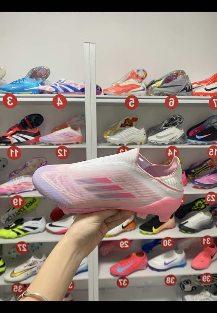 Adidas F50 pink 💨💖🌷 #football #boots #fyp #adidasfootball⚽️ #f50 