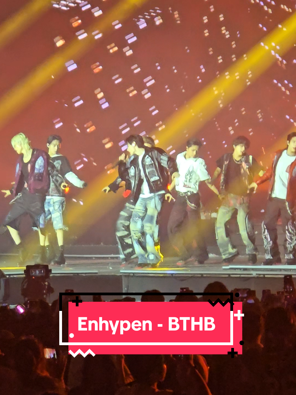 Enhypen - Brought The Heat Back Sector K - Jakarta #enhypen #Broughttheheatback #Jakarta #concert #sectork 