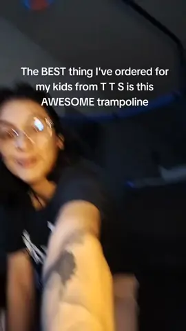 Do you have young kids ? with a lot of energy? or kids that want to learn gymnastics? This trampoline i ordered off T T S is my kid's favorite 