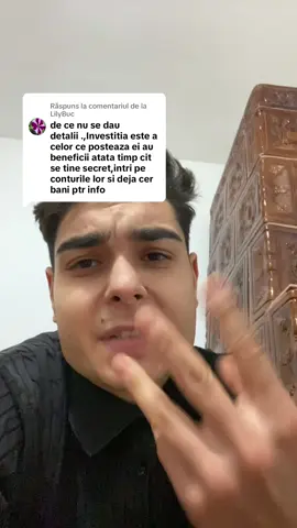 Ca răspuns pentru @LilyBuc 