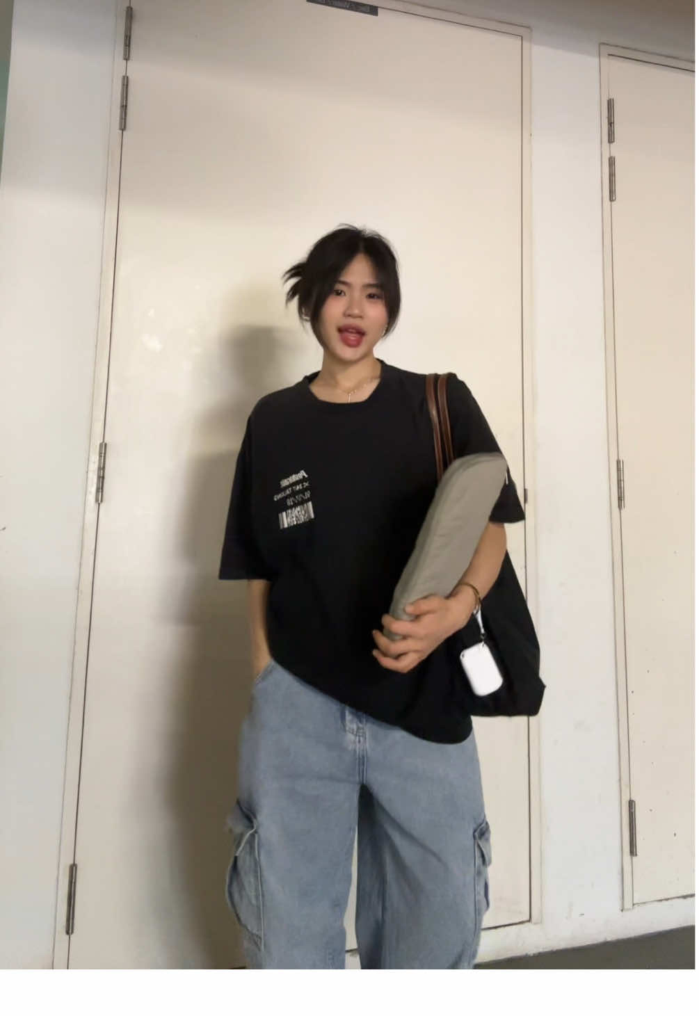 sat fit ⌨️ #outfit #aesthetic #Vlog #student #study 