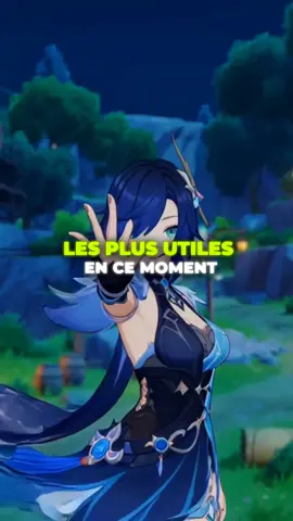 Top 5 des personnages les plus utiles en ce moment sur Genshin Impact Fr Octobre 2025 #genshin #GenshinImpact #ItStartsInNodKrai #NodKraiMoments #top5