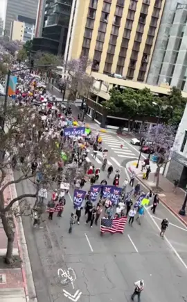 mega protestas en Houston Texas hoy 18 de octubre #Redadas #protesta #nokings #usa #foryou 
