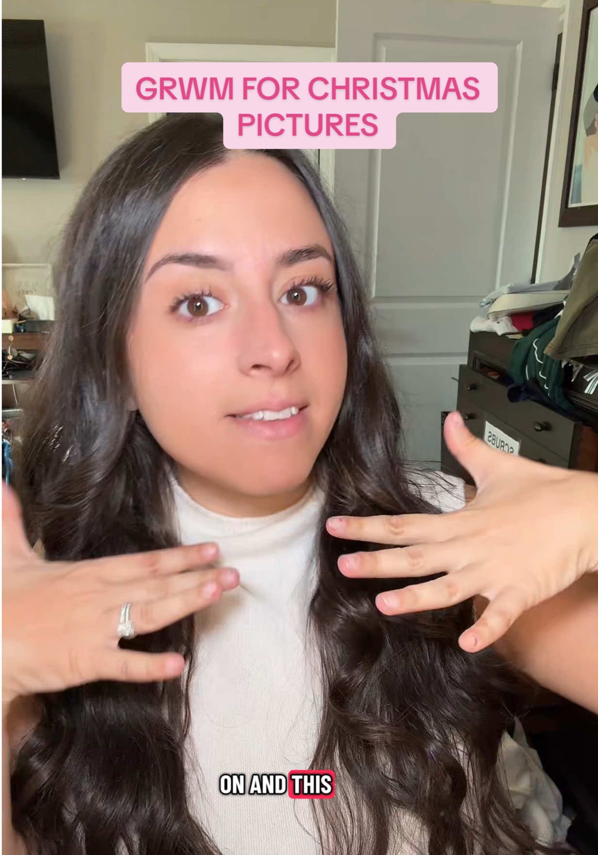 Christmas pictures checked off the list! #grwm #makeup #MomsofTikTok #realisticmomlife @Grande Cosmetics @tarte cosmetics @Kylie Cosmetics @Too Faced @milkmakeup @Glow Recipe @DIBSBEAUTY @wetnwildbeauty @Shutterfly 