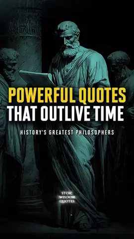 Most Powerful Quotes From History's Greatest Philosophers | Stoicism STOIC WISDOM QUOTES Words that have survived centuries still carry the power to guide our lives today. In this reel, we explore some of the most powerful quotes from Marcus Aurelius, Seneca, Aristotle, Buddha, Nietzsche, and more - wisdom that cuts deeper