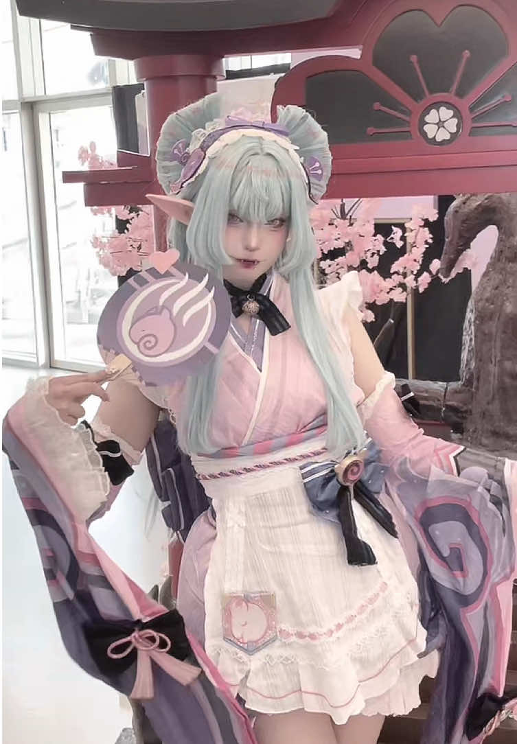THANK FOR THE 100k OMG 🥹🥹🥹 #fyp #cosplay #mizuki #GenshinImpact #xybca @GenshinImpact_En 