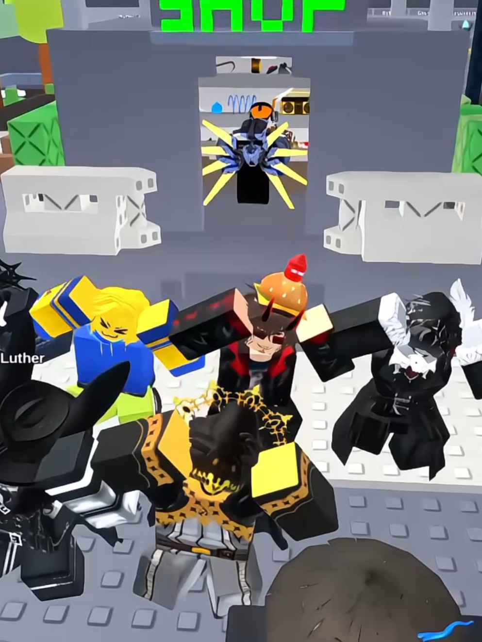 (SEWH core) birdbrain captured server | ignore what's going on behind me 😹 . . . . . #birdbrain #teto #forsaken #somethingevilwillhappen #roblox 