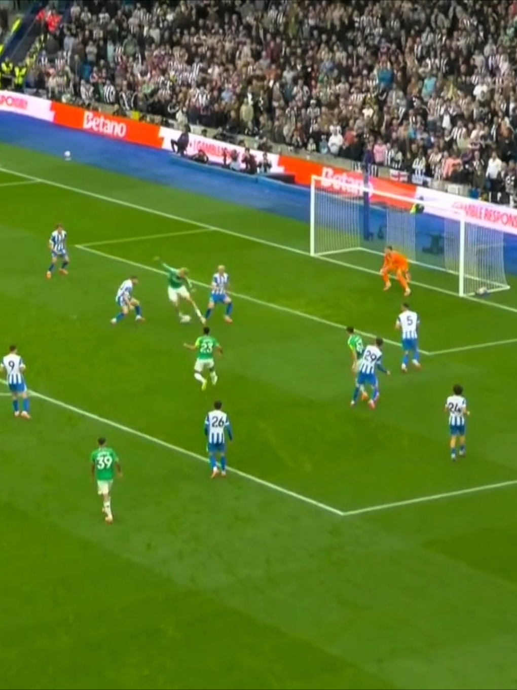 Nick Woltemade goal today 💀🔥 | #nickwoltemade #newcastle #PremierLeague #foryou #football 