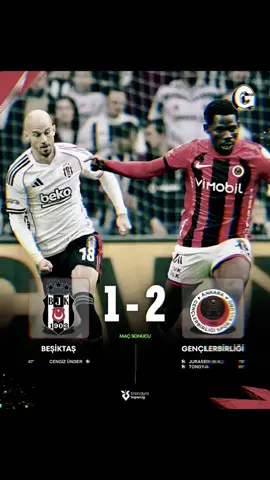 😱 Beşiktaş, 79. dakikaya Önder girdiği maçta Gençlerbirliği’ne mağlup oldu! Siyah-Beyazlılar, Tüpraş Stadyumu’nda konuk ettiği Gençlerbirliği’ne 2-1 yenilerek bu sezon Süper Lig’de 2. mağlubiyetini aldı. 👀 #Beşiktaş #SüperLig #Gençlerbirliği #RafaSilva #SergenYalçın
