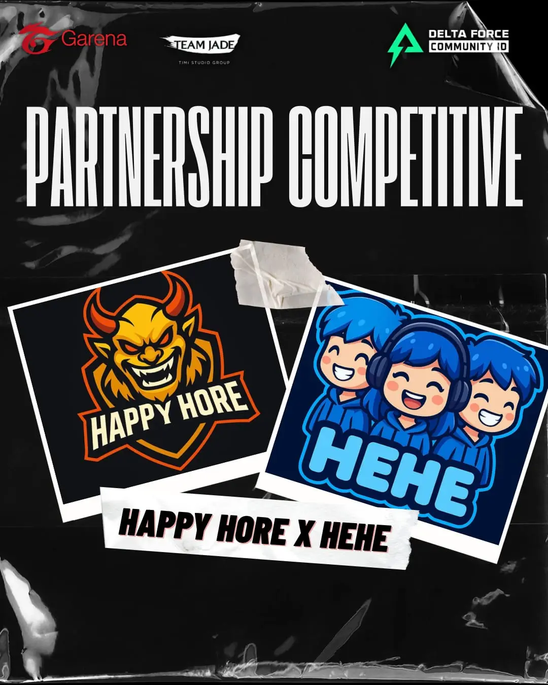 Kami Sudah Berpatnership Untuk Kompetitif Yang Mana Member Member Yang Publik Yang Asal Nya Dari HEHE itu Di Masukkan Ke Clan HAPPY HORE Untuk Mereka Yang Main Nya Improve guys Yang Di Singkat H2 Jadi Sooo Untuk Family HEHE tetap Murni Marga Ya Guys Mohon Tidak Salah Paham And Sekian Terimakasih 🔥🙏🏻 #familyhehe #h2team #deltaforcemobile #deltaforcecomunity @garenadfid 