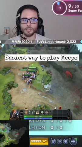 Easiest way to play meepo