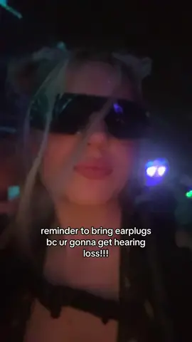 even if they r these crappy orange ones LOL #raves #rave #raveadvice #earplugs #hearing #iiipoints #music #edm 