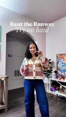 Finally tried @renttherunway such a fun way to try different styles as a first time mom 💕  #rtrpartner  You can save on your subscription by using the 🔗 in my b i o. Use code JOINFALL to save on the first month of a 10 items plan subscription  #renttherunway #renttherunwayhaul #fashioncontentcreator #momfashion 