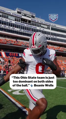 Beanie Wells says the Buckeyes are going to be way too much to handle for the Badgers today 🗣️ #cfb #CollegeFootball #footballtiktok 