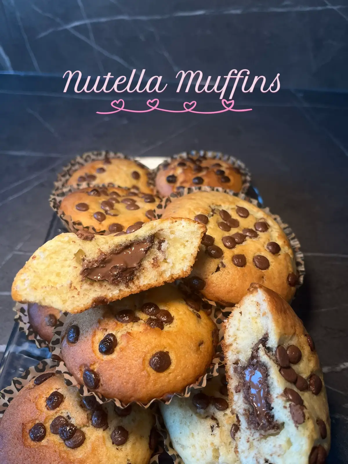 #muffins #backen #rezept #fyp #nutella 