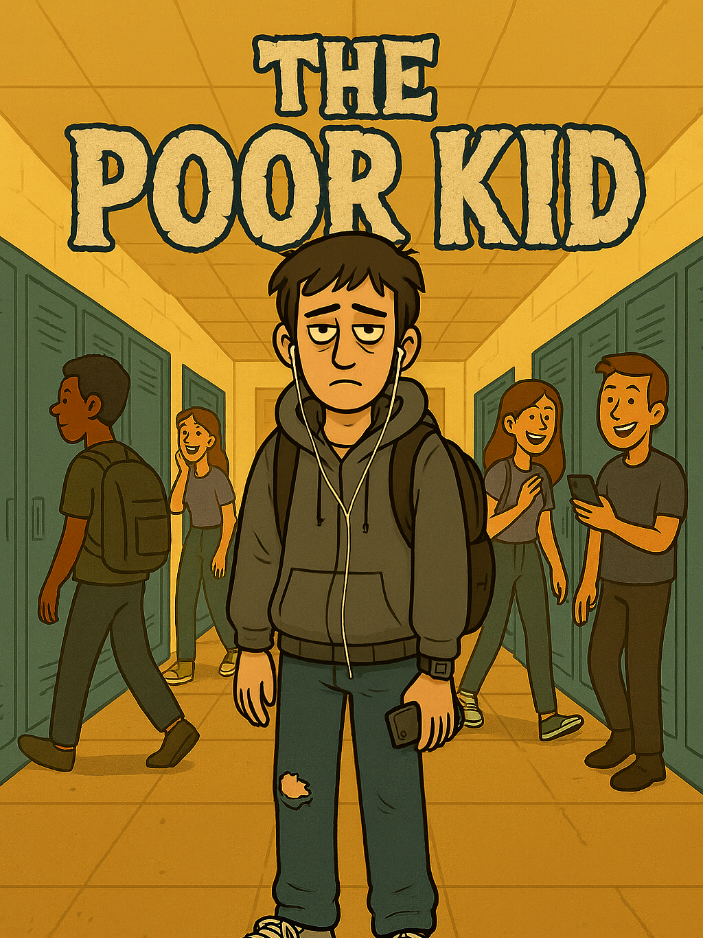 Meet Ethan, The Poor Kid 🎒 #highschool #stereotypes #usa #rizz #poorkid 
