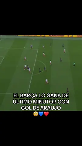 ¡¡EL BARÇA LO GANA DE ULTIMO MINUTO!! 🤩💙❤️ Con golazo de Pedri y un gol en el descuento de Ronald Araujo, el FC Barcelona demuestra que es el mejor club de la historia una vez más.  ¡¡SIMPLEMENTE HISTÓRICO, EL MÁS GRANDE DE TODOS LOS TIEMPOS!! 🥹 #barcelonafc #barcelona #futbol⚽️ #españa #laliga 