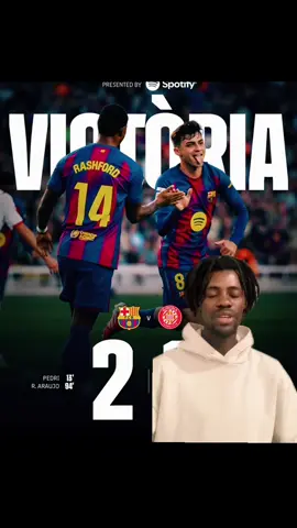 #fcbarcelona🔵🔴 #girona #laliga #araujo #rashford10 