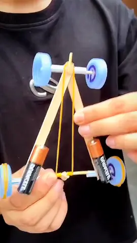 How to make a fast car with easy tools handicrafts tutorial  #car #toy #handicraft #fast #DIY #fyp 