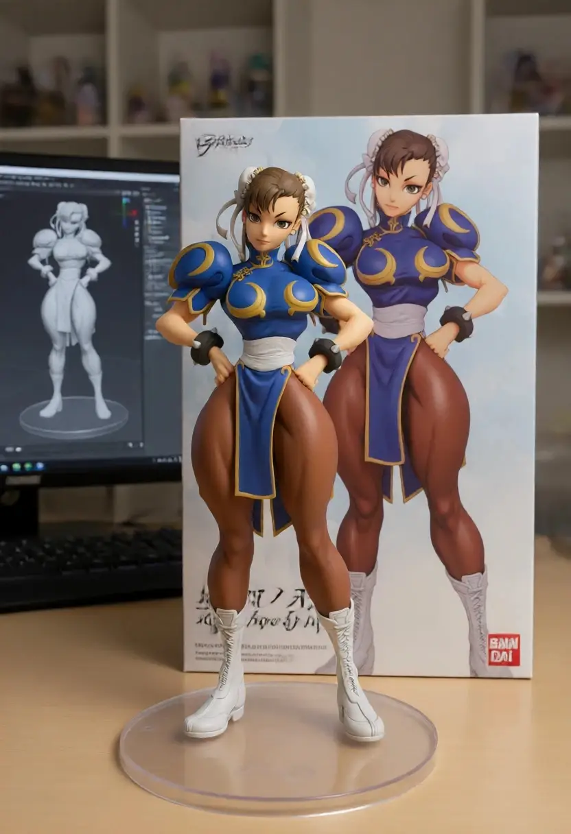 #chunli as figures!😍😍 #streetfighter #figurines #chunlimommy #chunlifortnite 