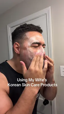 So since I shaved my face my wife says I have to do a skin care routine now! My wife has been in the Korean skin care industry for a few months and man let me tell you, I don’t know much about skin care routines but after this routine I feel like a model! I’m going to give @Aaron Pierre a run for his money 😂 But get this kit now by clicking the link in my bio! Don’t walk ! Run! #skincareroutine #koreanskincare #koreanskincareroutine 