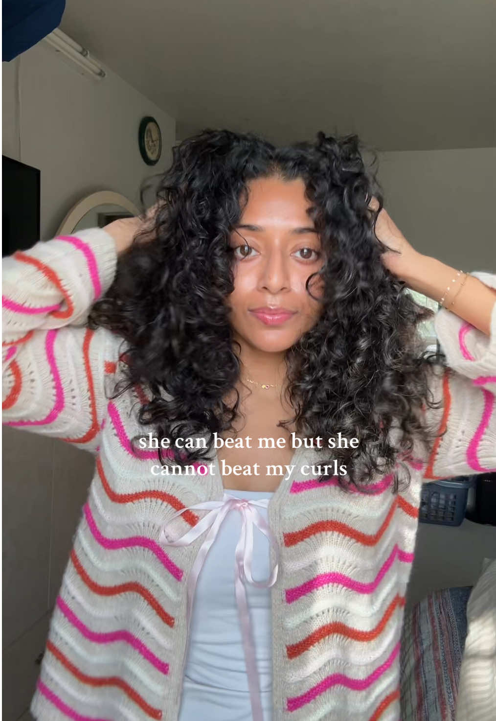 can’t beat these curls evaaa  [curls, curl tok, curly hair, curly hair routine, curly girl, desi, Indian, Gujarati] 