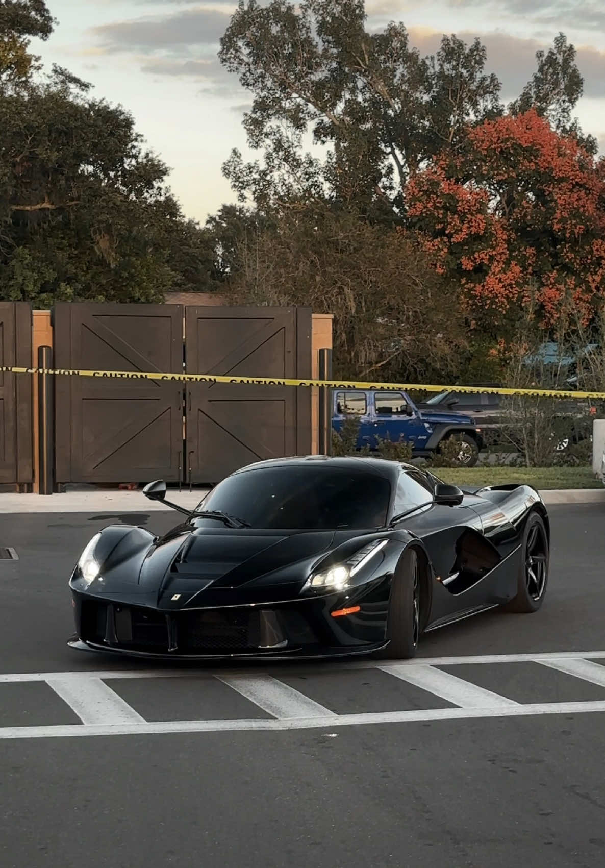 Black LaFerrari 😮‍💨 | #ferrari #laferrari #cartok #carhub #fyp 